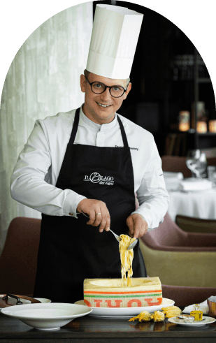 Портрет шеф-повара ресторана Il Lago